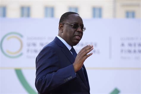 Senegalese President Macky Sall announces he will not seek a third term after deadly protests by opposition